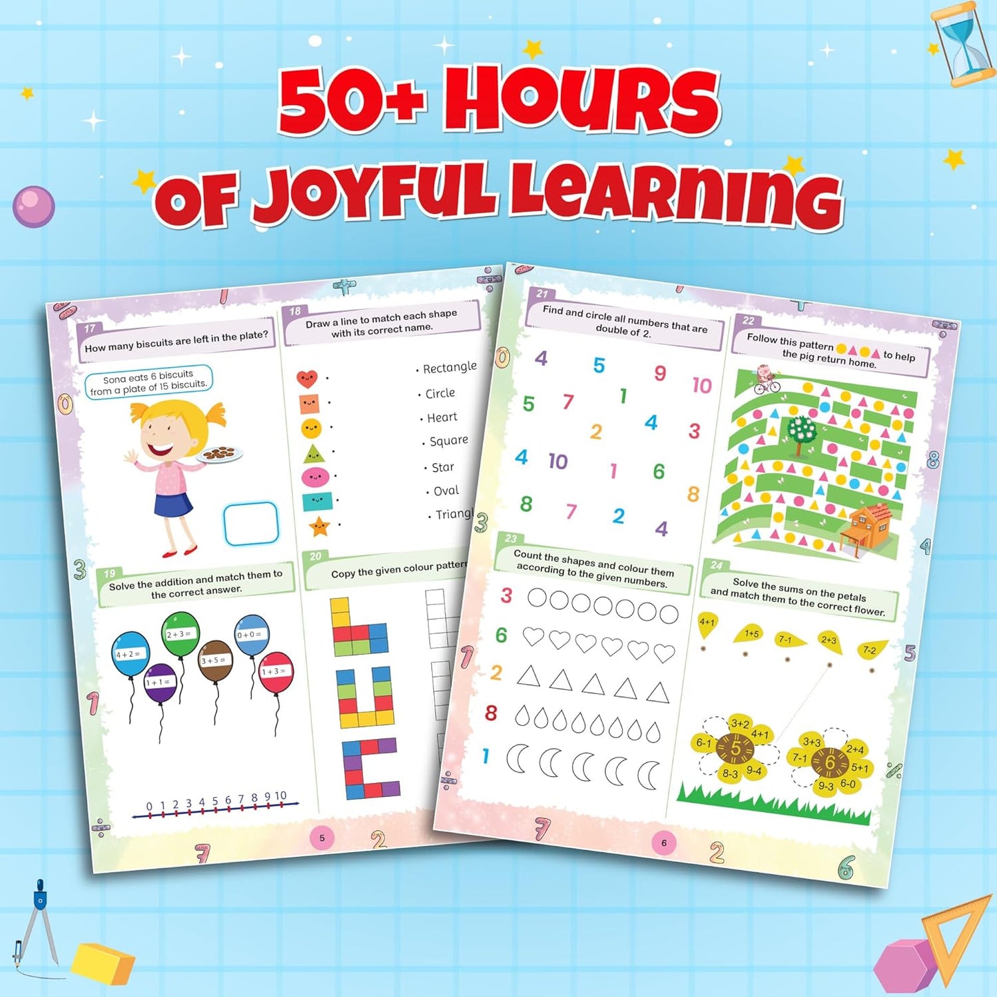 Maths Traceable Practice Book for Kids