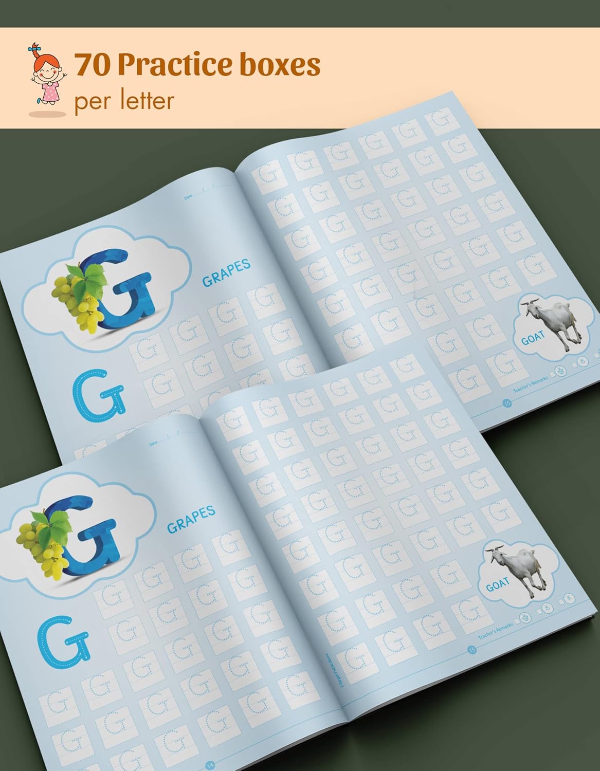 English Traceable Writing Book for Kids