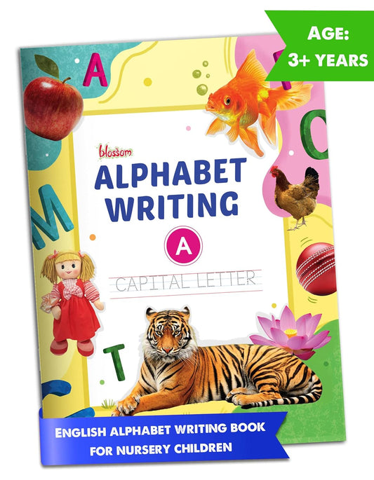 English Traceable Writing Book for Kids